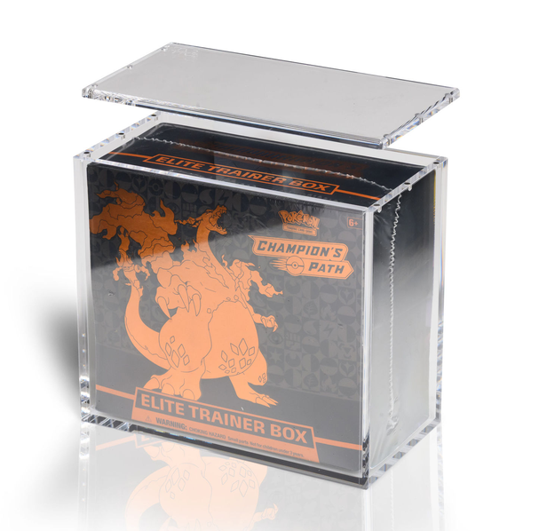 Premium Acrylic Elite Trainer Box Case — sealed product kopen bij Trading Card Gentlemen