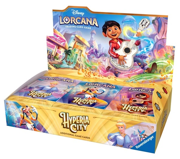 Disney Lorcana - Hyperia City Booster Box — sealed product kopen bij Trading Card Gentlemen