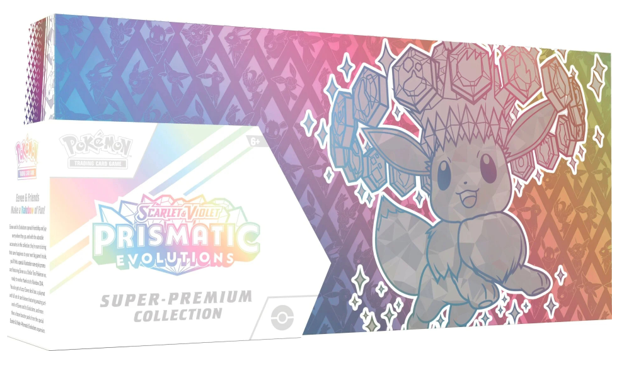 Pokémon Prismatic Evolutions Super Premium Collection — sealed product kopen bij Trading Card Gentlemen