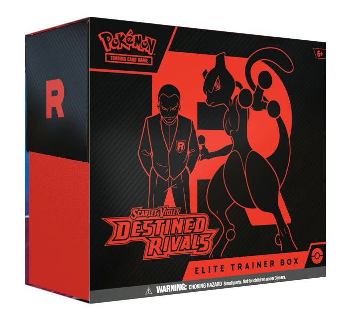Pokémon Destined Rivals Elite Trainer Box — sealed product kopen bij Trading Card Gentlemen