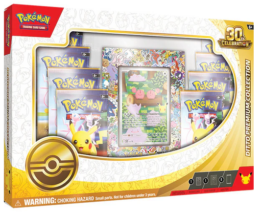 Pokémon 30th Celebration Ditto Premium Collection — sealed product kopen bij Trading Card Gentlemen