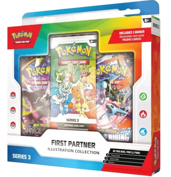 Pokémon First Partner Illustration Collection - Series 3 — sealed product kopen bij Trading Card Gentlemen