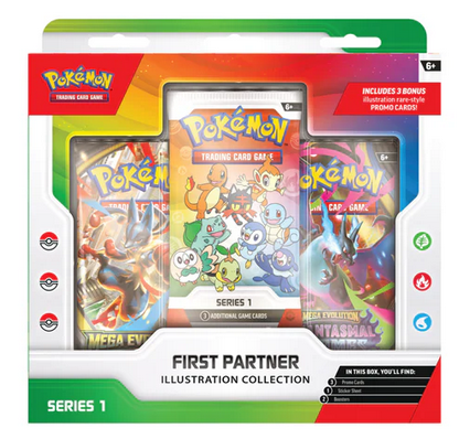 Pokémon First Partner Illustration Collection - Series 1 — sealed product kopen bij Trading Card Gentlemen