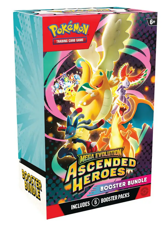 Pokémon Ascended Heroes Booster Bundle — sealed product kopen bij Trading Card Gentlemen