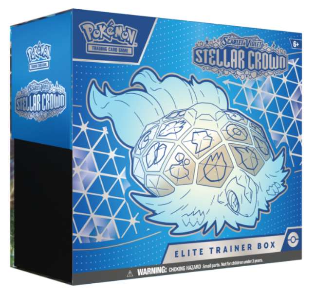 Pokémon Stellar Crown Elite Trainer Box — sealed product kopen bij Trading Card Gentlemen