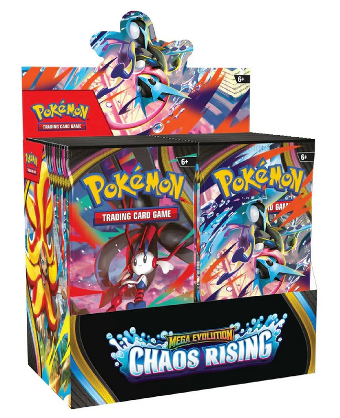 Pokémon Chaos Rising Booster Box — sealed product kopen bij Trading Card Gentlemen
