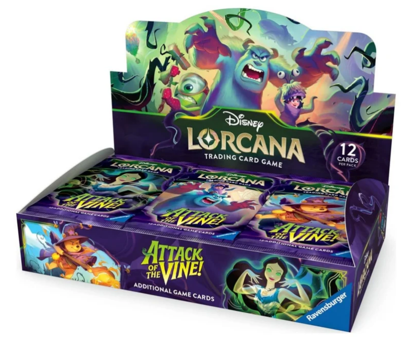Disney Lorcana - Attack Of The Vine Booster Box — sealed product kopen bij Trading Card Gentlemen