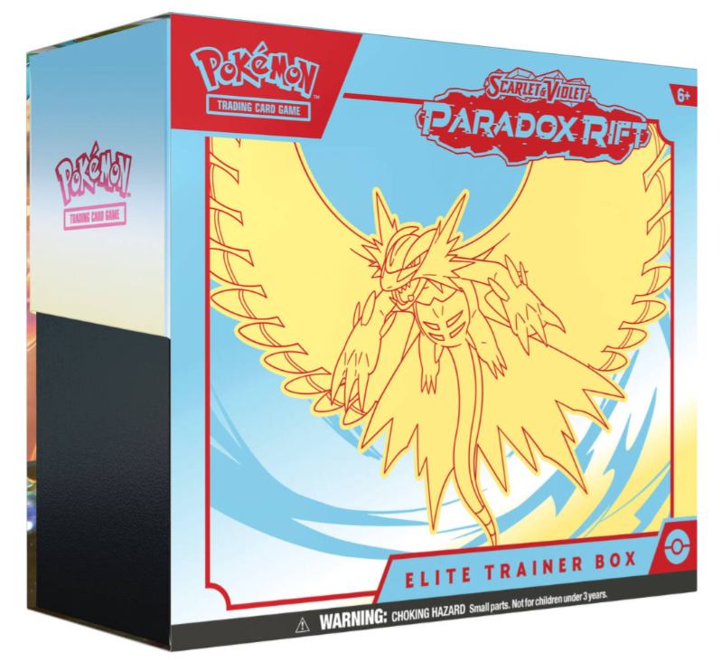 Pokémon Paradox Rift Elite Trainer Box – Roaring Moon — sealed product kopen bij Trading Card Gentlemen