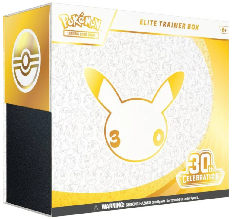 Pokémon 30th Celebration Elite Trainer Box — sealed product kopen bij Trading Card Gentlemen
