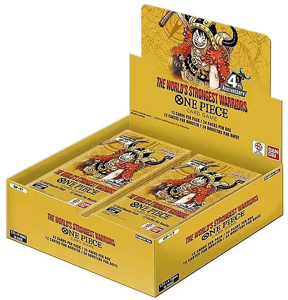 One Piece OP17 The World’s Strongest Warriors Booster Box — sealed product kopen bij Trading Card Gentlemen